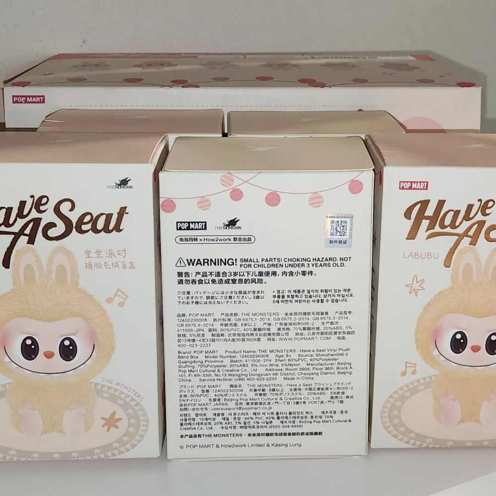 Pop Mart Labubu Have A Seat Plush - Picture 2 of 4